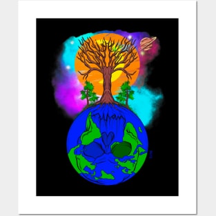 Save the planet Posters and Art